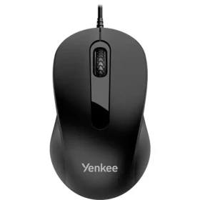 YENKEE YMS 003BK USB BASIC čierna / optická myš / drôtová / 2 tlačidlá / USB / 1.5 m (8590669355853)