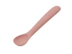 KikkaBoo Lyžička Platinum Silicone Blush / od 6 mesiacov (31302050018KB)