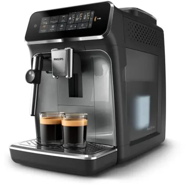 Philips EP3329/70 čierna / automatický kávovar / 1500 W / 1.8 l / 15 bar / LatteGo / 4 predprogramované nápoje (EP3329/70)