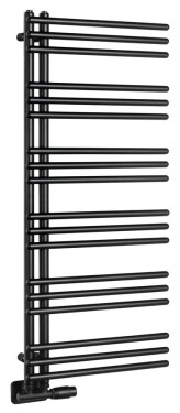 AQUALINE - POSEIDON vykurovacie teleso 450x1140, čierna mat PS411B