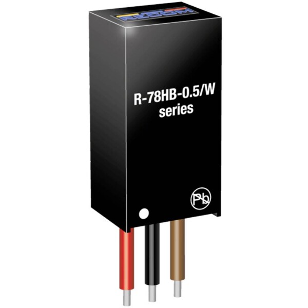 RECOM R-78HB12-0.5/W DC / DC menič napätia, DPS 500 mA Počet výstupov: 1 x; R-78HB12-0.5/W
