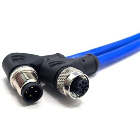 Mueller Electric C4BD81M010 konektor akčného / snímacieho člena, C4BD81M010, piny: 4, 10 m, 1 ks; C4BD81M010