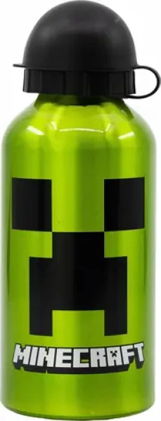 STOR Fľaša na pitie hliníková Minecraft 400 ml (155110)