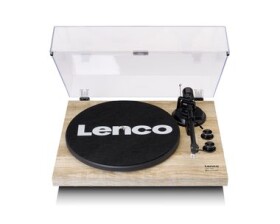 Lenco LBT-188 svetlo hnedá / Gramofón / 33 amp; 45 RPM / USB / BT / RCA / predzosilňovač (LBT188PINE)