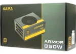 Inter-tech SAMA FTX-850-B Armor / Zdroj / ATX / 850W / 80 PLUS Gold / Modulárny / 120 mm (88882195)