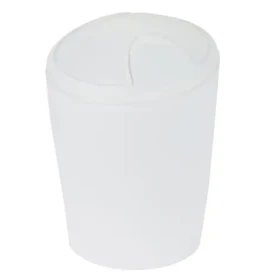 Spirella MOVE výklopný odpadkový kôš 5 L ľadovo biela / plast (7610583095916)