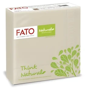 FATO Servítky Natural Style havana brown / Servítky / 33 x 33 cm / 2-vrstvové / 50 ks (82595000)