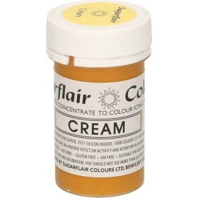 Gélová farba cream 25 g - Sugarflair - Sugarflair