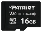 Patriot VX V30 U3 / Pamäťová karta microSDHC / 16GB / UHS-I U3 / V30 / Class 10 / 90 MB/s (PSF16GVX31MCH)