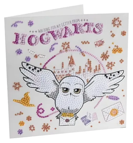 Crystal Art pohľadnice Hedviga