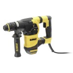 DeWalt D25334K / Kombinované kladivo SDS PLUS 30 mm s odpruženou rukoväťou a rýchlovýmenným skľučovadlom / 950W / dopredaj (D25334K)