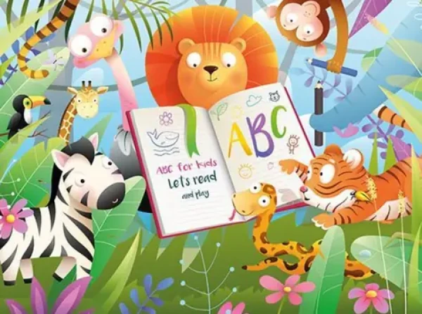 ART PUZZLE 5903 Drevené puzzle Lesná škola