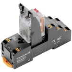 Weidmüller DRMKITP230VAC 2CO LD/PB reléový modul, 230 V/AC, 10 A, 2 prepínacie, 10 ks; 2576040000