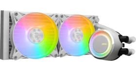 MSI MAG CoreLiquid I240 biela / 2x 120mm / 32.8 dB @ 2350 RPM / 70.7 CFM / AMD + Intel (306-7ZW7A21-C24)