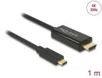 DeLock Kábel USB Type-C (M) - HDMI (M) / DP Alt Mód 1m čierna / 4K / 30Hz (85258)