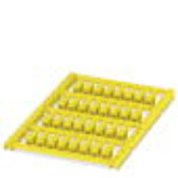 Phoenix Contact 0831206 UCT-WMCO 3,5 (12X4) YE značenie káblov Druh montáže: prichytenie sponami Potlačiteľná plocha: 12 x 4 mm žltá Počet markerov: 32 1 ks; 0831206
