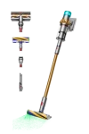 Dyson V15 Detect Absolute Gold / Tyčový vysávač / aku / 270W / 0.76 l / 60 min (446986-01)