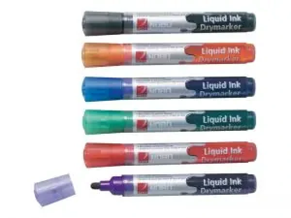 NOBO 3-in-1 LIQUID INK Popisovač tenký mix (5028252119719)