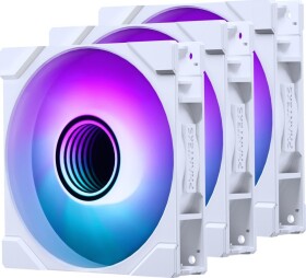 Phanteks PHANTEKS M25 Gen2 PWM D-RGB Lüfter, 3er-Pack - 120mm, weiß