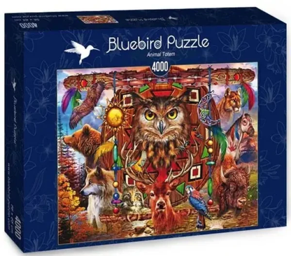 BlueBird Puzzle Zvierací totem