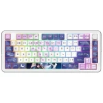 Redragon K681ACG-RGB-PRO Cyrus fialová / Herná klávesnica / mechanická / Redragon Growl / RGB / BT / USB / US (K681ACG-RGB-PRO)