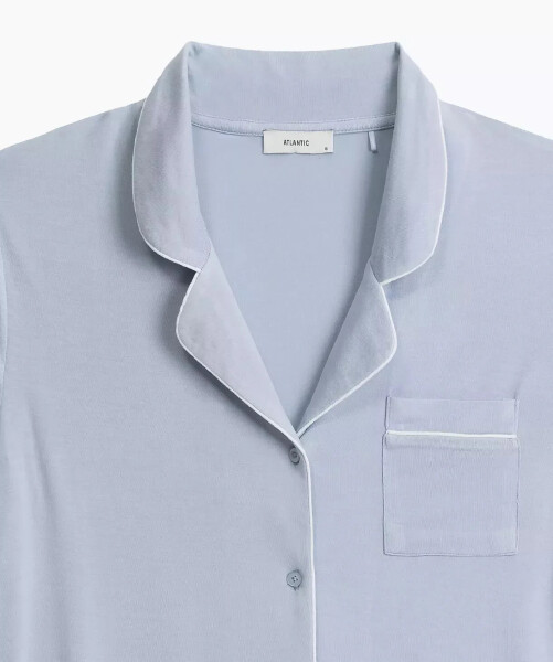 Dámske pyžamo Atlantic NLP-496 kr/r - Atlantic XL světle modrá