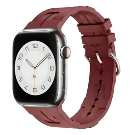 Beline Silicone Ultra bordová / Remienok pre Apple Watch / 42/44/45/49 mm / silikónový