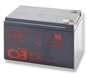 CSB GP12120 F2 / Záložný akumulátor VRLA AGM / 12V / 12Ah (GP12120 F2)