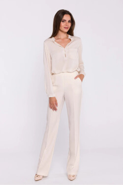 Dámske nohavice S371 Ivory - Stylove XL