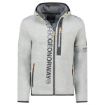 Geographical Norway Freestyle DB 054 M WY9549H/GN-Gray sieťovaná mikina M