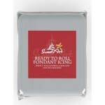 SweetArt potahovacia a modelovacia hmotа vanilková Silver šedá (250 g) - dortis - dortis
