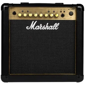 Marshall MG15GFX Gold / Gitarový zosilňovač / 15 W RMS / reproduktor 8" / vstavané efekty (L0960188)