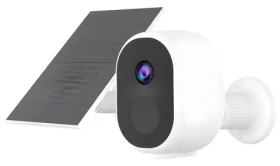 Immax NEO LITE SMART Security vonkajšia kamera BARREL / solárne / 4MP / Wi-Fi 2,4 GHz / PIR / TUYA (07802L)