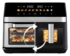TESLA AirCook DualZone Q787 XXL Deluxe / Teplovzdušná fritéza 2v1 (8595689807610)