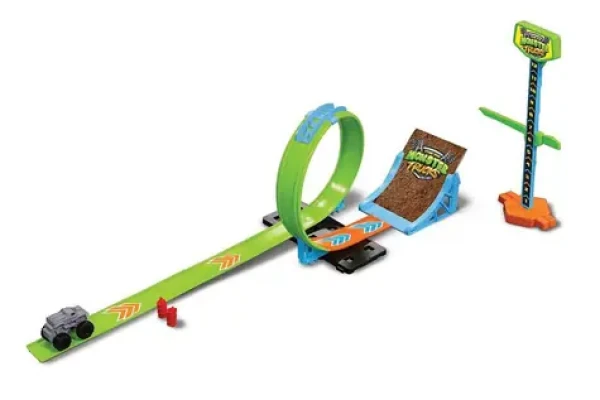 Maisto - Cyber Racers set, Play set - Micro Monster Truck Show