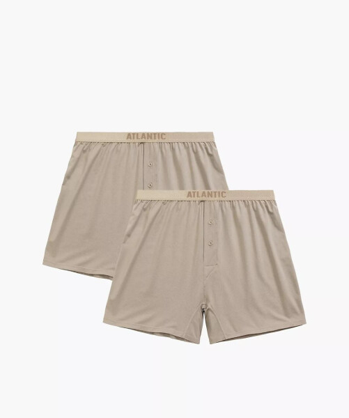 Boxerky Atlantic 2BMB-005 A'2 S-2XL Béžová S