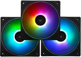 Thermalright Thermalright TL-S12-S X3 PWM ARGB Juodas 3vnt. (120mm) (Juodi) Ventiliatoriai