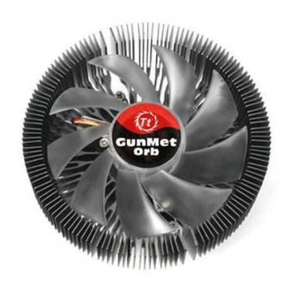 THERMALTAKE CL-P478 GunMet Orb / aktívny CPU chladič / pre AMD a Intel (CL-P0478)