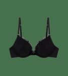 Push-up podprsenka Aura Spotlight WHU čierna Triumph BLACK