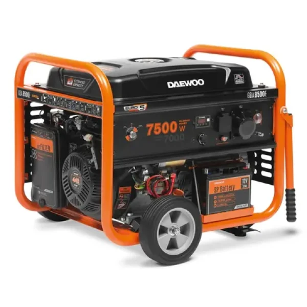 Daewoo GDA8500E Benzínová elektrocentrála / 7.5 kW / 230 V (GDA8500E)