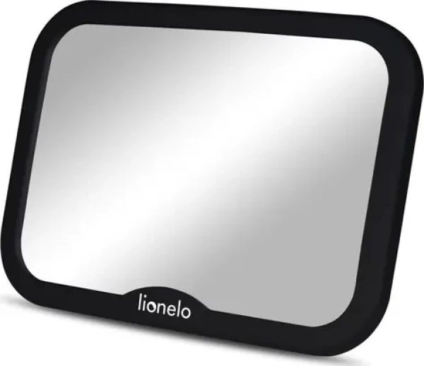 Lionelo Zrkadlo na sledovanie dieťaťa v aute Sett Black Carbon (LO-SETT BLACK CARBON)