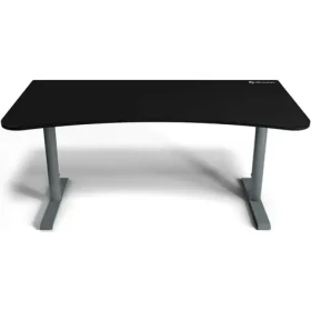 Arozzi ARENA Gaming Desk Frozen Grey Black / Herný stôl / D: 160cm / Š: 82cm / V: 71cm-81cm (ARENA-FG-BK)