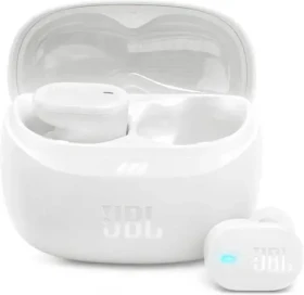 JBL Tune Buds 2 biela / Bezdrôtové slúchadlá do uší / ANC / Bluetooth 5.3 / IP54 / výdrž 48 h (JBLTBUDS2WHT)