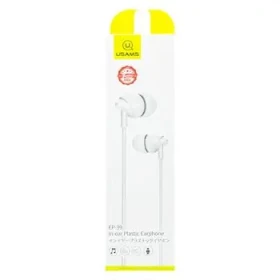 USAMS EP-39 In-Ear Stereo Headset 3.5mm biela (6958444983851)