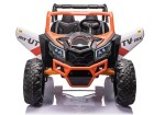 Mamido Mamido Elektrické autíčko Buggy UTV-MX 24V 4x4 oranžové