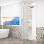 GELCO TRINITY CHROM dvere do niky ľavé, 1200 matné sklo, GT1212ML-CH GT1212ML-CH