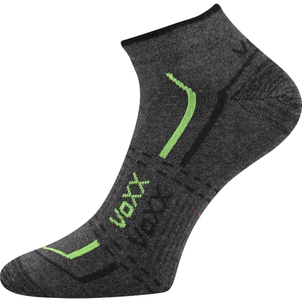 VOXX ponožky Rex 11 tmavo šedé melé 3 páry 39-42 113581