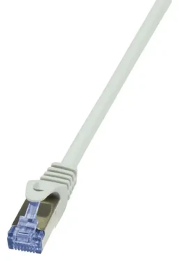 LogiLink PrimeLine S/FTP Cat7 šedá / Patch kábel / RJ-45 / 0,25 m / LSZH (CQ4012S)