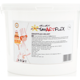 Smartflex Velvet Vanilka 7 kg (Povrchová a modelovacia hmota na torty) 0049 dortis - Smartflex - Smartflex