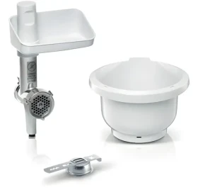 BOSCH MUZS2BS strieborná / Nadstavec k mlynčeku na mäso / pre kuchynské roboty (MUZS2BS)